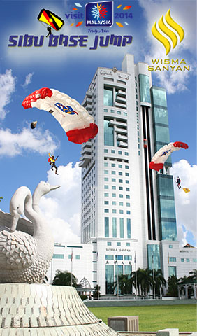 Sibu BASE Jump 2014